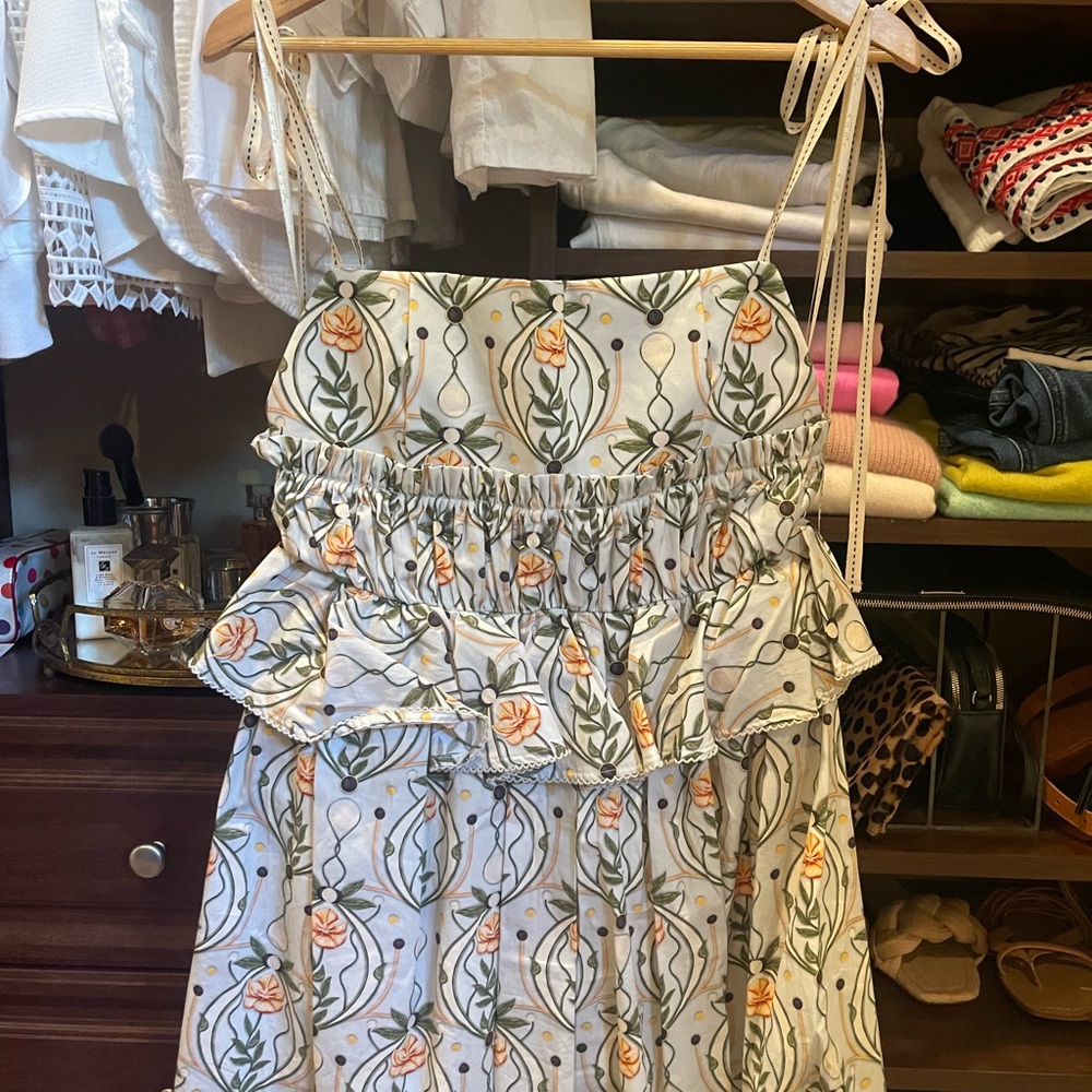 Agua by Agua BENDITA peplum dress NWT